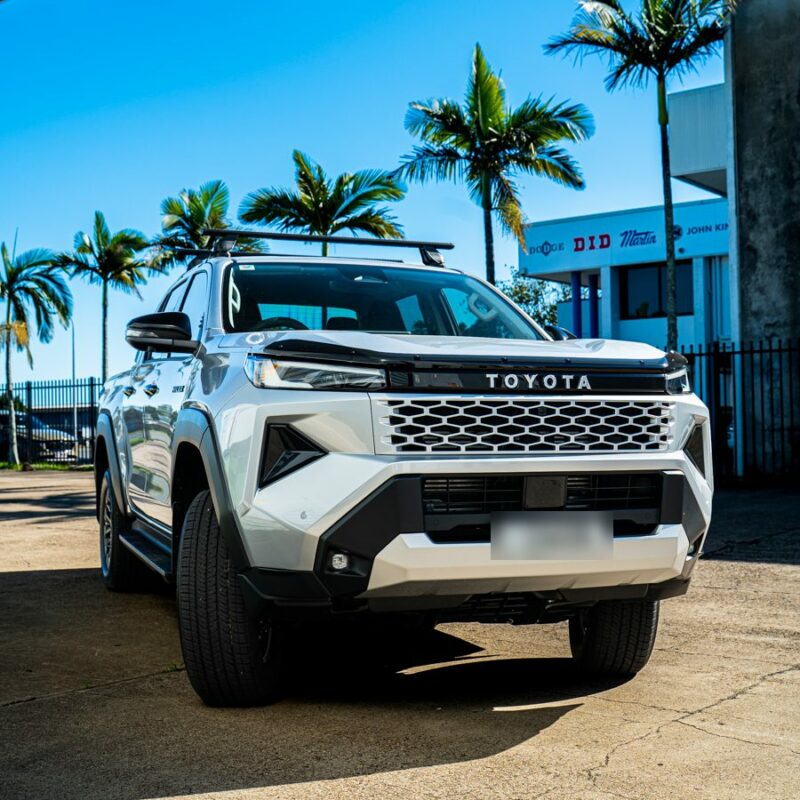 Toyota Hilux ceramic coating white SR5